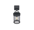 Trio Lighting Trio ALMERIA wandlamp | E27 Fitting | antraciet | 12,5 x 18 cm | IP44 | excl. 1x E27 | max. 28W