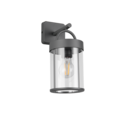 Trio Lighting Trio ALMERIA wandlamp | E27 Fitting | antraciet | 12,5 x 18 cm | IP44 | excl. 1x E27 | max. 28W