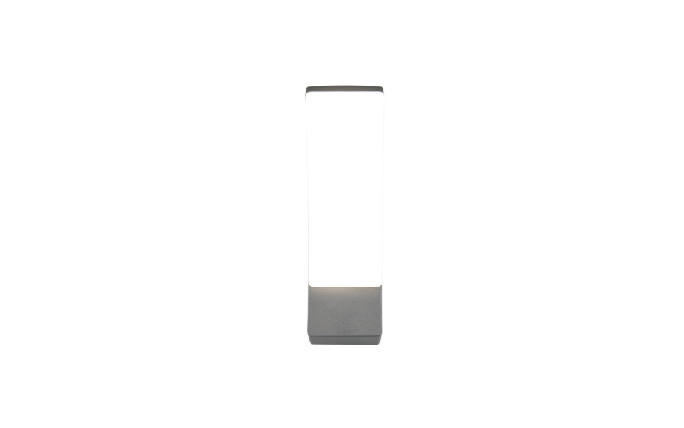 Trio Lighting Trio BEJA wandlamp | LED | antraciet | 8 x 18,5 cm | IP44 | 1x 12,5W | 1650 lm | 4000K | dimbaar Trio Lighting Trio BEJA wandlamp | LED | antraciet | 8 x 18,5 cm | IP44 | 1x 12,5W | 1650 lm | 4000K | dimbaar