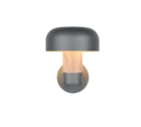Trio Lighting Trio FRASER wandlamp | E27 Fitting | houtimitatie | 19 x 25 cm | IP54 | excl. 1x E27 | max. 10W