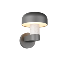 Trio FRASER wandlamp | E27 | beton kleur | 19x25 cm | uitv. 1 Trio FRASER wandlamp | E27 | beton kleur | 19x25 cm | uitv. 1