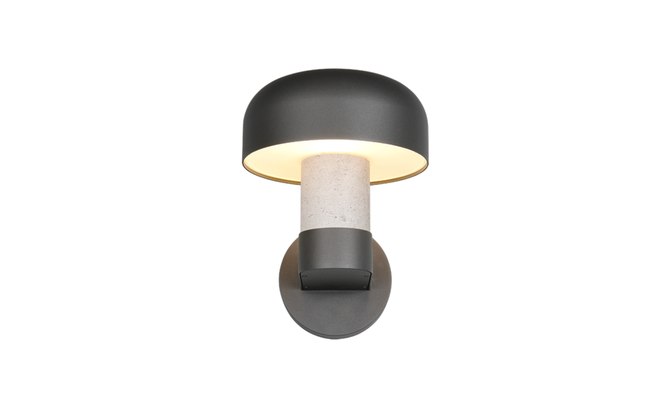 Trio Lighting Trio FRASER wandlamp | E27 Fitting | beton kleur | 19 x 25 cm | IP54 | excl. 1x E27 | max. 10W Trio Lighting Trio FRASER wandlamp | E27 Fitting | beton kleur | 19 x 25 cm | IP54 | excl. 1x E27 | max. 10W