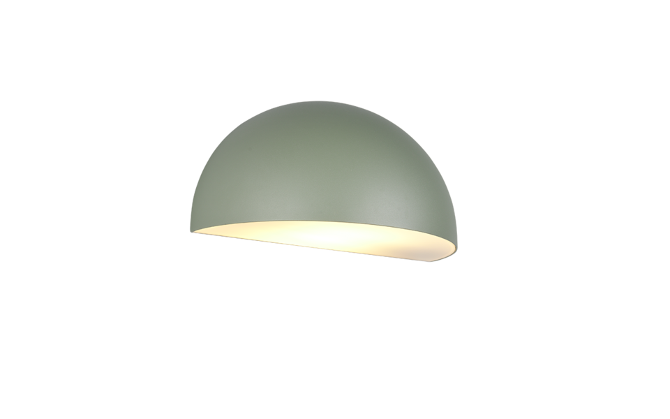 Trio Lighting Trio MAAS wandlamp | E27 Fitting | groen | 27 x 14 cm | IP44 | excl. 1x E27 | max. 10W