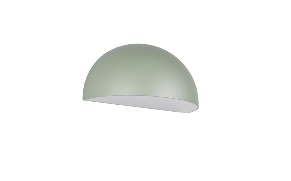 Trio Lighting Trio MAAS wandlamp | E27 Fitting | groen | 27 x 14 cm | IP44 | excl. 1x E27 | max. 10W