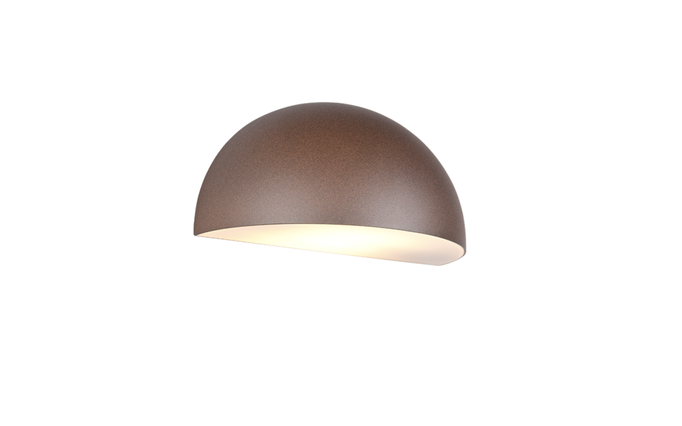 Trio Lighting Trio MAAS wandlamp | E27 Fitting | roestkleur | 27 x 14 cm | IP44 | excl. 1x E27 | max. 10W Trio Lighting Trio MAAS wandlamp | E27 Fitting | roestkleur | 27 x 14 cm | IP44 | excl. 1x E27 | max. 10W