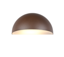 Trio Lighting Trio MAAS wandlamp | E27 Fitting | roestkleur | 27 x 14 cm | IP44 | excl. 1x E27 | max. 10W