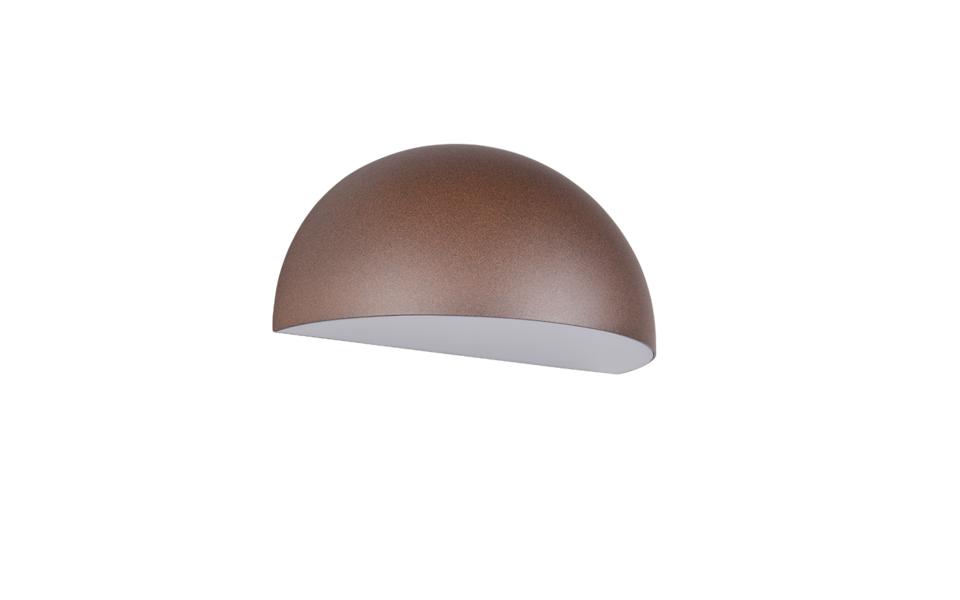 Trio Lighting Trio MAAS wandlamp | E27 Fitting | roestkleur | 27 x 14 cm | IP44 | excl. 1x E27 | max. 10W Trio Lighting Trio MAAS wandlamp | E27 Fitting | roestkleur | 27 x 14 cm | IP44 | excl. 1x E27 | max. 10W