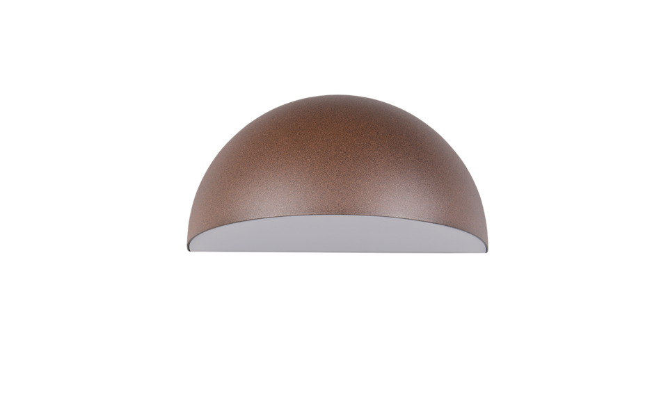 Trio Lighting Trio MAAS wandlamp | E27 Fitting | roestkleur | 27 x 14 cm | IP44 | excl. 1x E27 | max. 10W Trio Lighting Trio MAAS wandlamp | E27 Fitting | roestkleur | 27 x 14 cm | IP44 | excl. 1x E27 | max. 10W