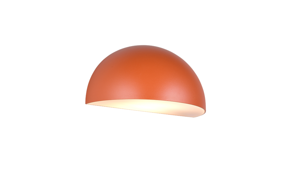 Trio Lighting Trio MAAS wandlamp | E27 Fitting | abrikoos | 27 x 14 cm | IP44 | excl. 1x E27 | max. 10W Trio Lighting Trio MAAS wandlamp | E27 Fitting | abrikoos | 27 x 14 cm | IP44 | excl. 1x E27 | max. 10W