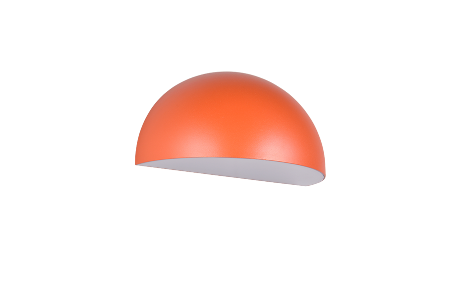 Trio Lighting Trio MAAS wandlamp | E27 Fitting | abrikoos | 27 x 14 cm | IP44 | excl. 1x E27 | max. 10W Trio Lighting Trio MAAS wandlamp | E27 Fitting | abrikoos | 27 x 14 cm | IP44 | excl. 1x E27 | max. 10W