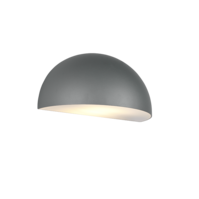 Trio MAAS wandlamp | antraciet | IP44 | E27 Fitting