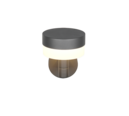 Trio Lighting Trio MACKENZIE wandlamp | LED | antraciet | 16,5 x 22 cm | IP54 | 1x 8W | 800 lm | 3000K | niet dimbaar