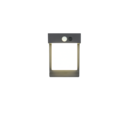 Trio Lighting Trio COLOMBO wandlamp | LED | mat zwart | 10 x 14 cm | IP44 | 1x 5,5W | 650 lm | 4000K