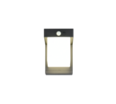 Trio Lighting Trio COLOMBO wandlamp | LED | mat zwart | 10 x 14 cm | IP44 | 1x 5,5W | 650 lm | 4000K