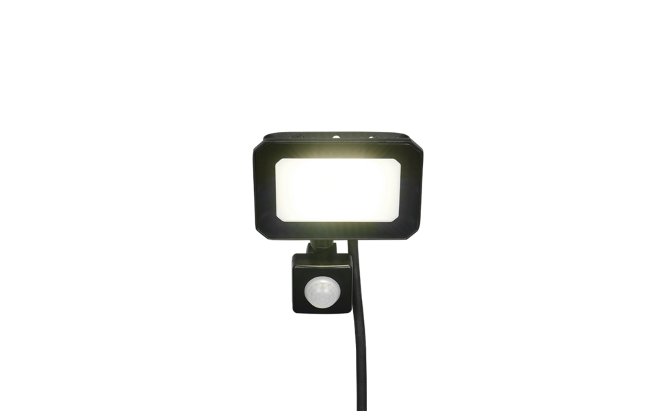 Trio Lighting Trio FUNCHAL LED wall light | 1x 20W 1800 lm 4000K | black | 14 cm