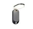 Trio Lighting Trio LAGOAS wandlamp | LED | zwart | 9,8 x 20,5 cm | IP44 | 1x 3W | 350 lm | 4000K | niet dimbaar