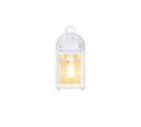 Trio Lighting Trio MIRANDE wandlamp | E27 Fitting | wit mat met transparant | 11,5 x 14,5 cm | IP23 | excl. 1x E27 | max. 40W