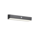 Trio Lighting Trio SILVES wandlamp | LED | zwart | 30,5 x 9,5 cm | IP44 | 1x 6W | 700 lm | 4000K