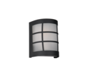 Trio Lighting Trio SINTRA wandlamp | E27 Fitting | mat zwart met wit | 14 x 10,5 cm | IP44 | excl. 1x E27 | max. 25W