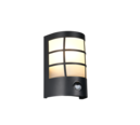 Trio Lighting Trio SINTRA wall light | 1x E27 max 40W | black | 20 cm
