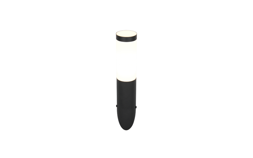 Trio Lighting Trio TRIOTO wall light | 1x E27 max 40W | black | 40 cm