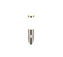 Trio Lighting Trio TRIOTO wandlamp | E27 Fitting | nikkel mat | 7,5 x 17 cm | IP44 | excl. 1x E27 | max. 25W