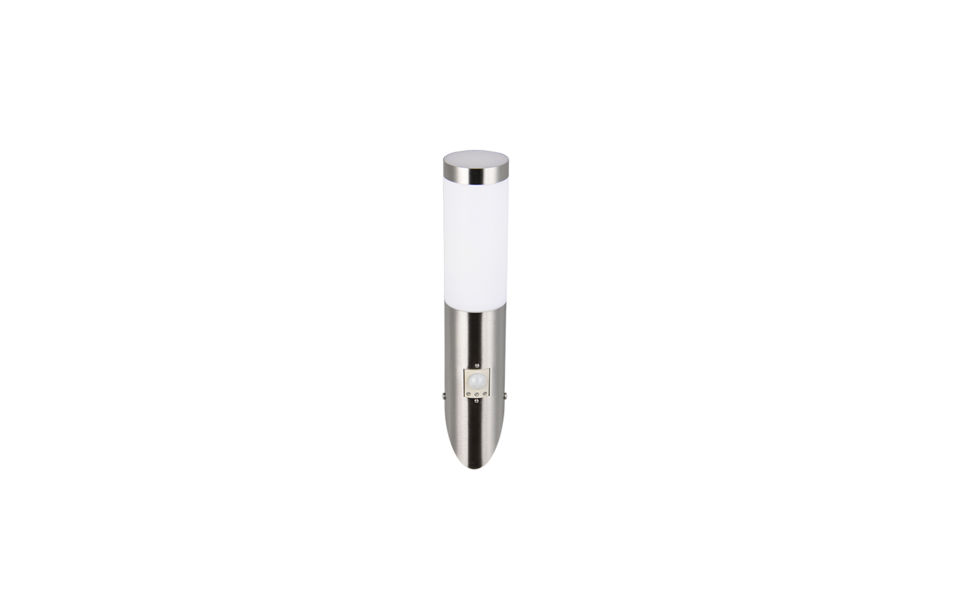 Trio Lighting Trio TRIOTO wandlamp | E27 Fitting | nikkel mat | 7,5 x 17 cm | IP44 | excl. 1x E27 | max. 25W