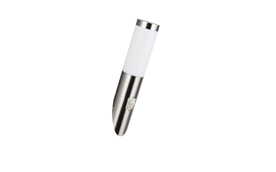 Trio Lighting Trio TRIOTO wandlamp | E27 Fitting | nikkel mat | 7,5 x 17 cm | IP44 | excl. 1x E27 | max. 25W