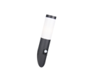 Trio Lighting Trio TRIOTO wandlamp | E27 Fitting | mat zwart | 7,5 x 17 cm | IP44 | excl. 1x E27 | max. 25W