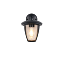 Trio Lighting Trio VENTA wall light | 1x E27 max 40W | black | 23 cm
