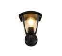 Trio Lighting Trio VENTA wall light | 1x E27 max 40W | black | 23 cm