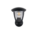 Trio Lighting Trio VENTA wandlamp | E27 Fitting | mat zwart | 17 x 20 cm | IP44 | excl. 1x E27 | max. 10W