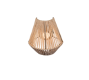 Trio Lighting Trio LIRA wandlamp | LED | bruin | 18,5 x 19 cm | IP20 | 1x 1,5W | 140 lm | 3000K