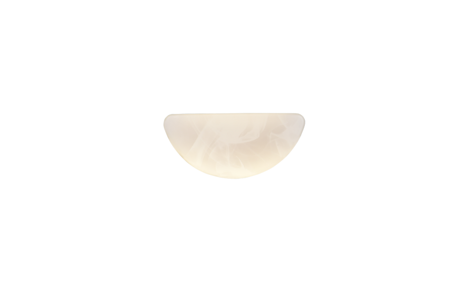 Trio Lighting Trio UMBRIA wandlamp | LED | albast met wit | 25,5 x 11,5 cm | IP20 | 1x 9W | 1200 lm | 4000K