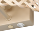 Trio Lighting Trio BINA wall light | 1x E27 max 40W | IP20 | 19 cm