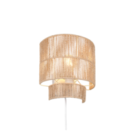 Trio SATNA wandlamp | bruin | IP20 | E27 Fitting Trio SATNA wandlamp | bruin | IP20 | E27 Fitting