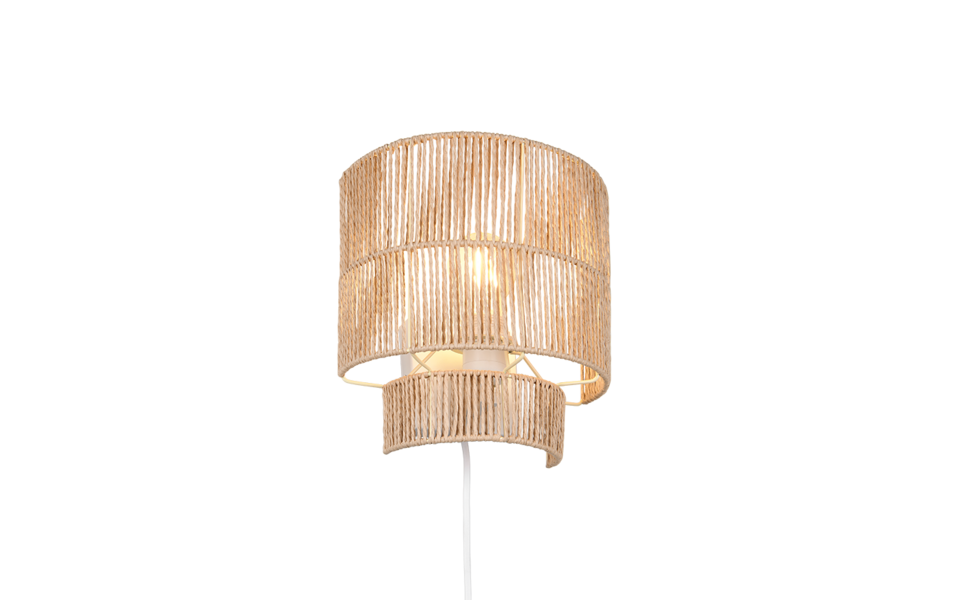 Trio Lighting Trio SATNA wandlamp | E27 Fitting | bruin | 24,5 x 14 cm | IP20 | excl. 1x E27 | max. 25W Trio Lighting Trio SATNA wandlamp | E27 Fitting | bruin | 24,5 x 14 cm | IP20 | excl. 1x E27 | max. 25W