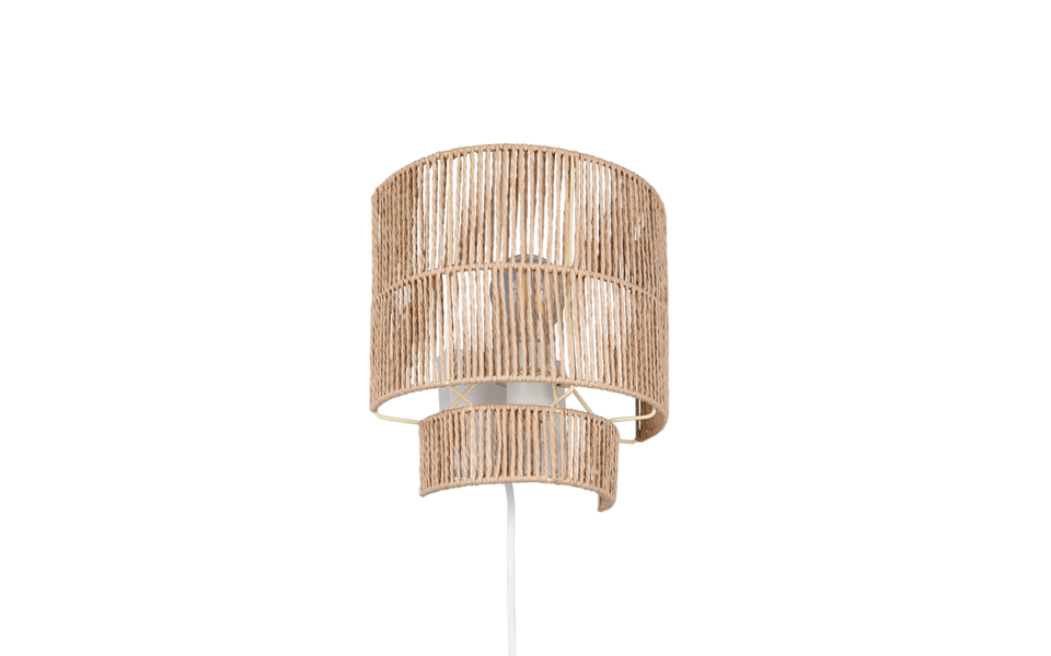 Trio Lighting Trio SATNA wall light | 1x E27 max 40W | IP20 | 24 cm Trio Lighting Trio SATNA wall light | 1x E27 max 40W | IP20 | 24 cm