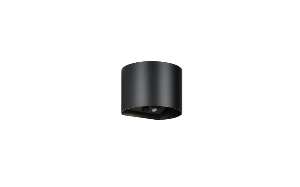 Trio Lighting Trio GENIE LED wall light | 2x 1W 150 lm 3000K | black | IP20 | 10 cm