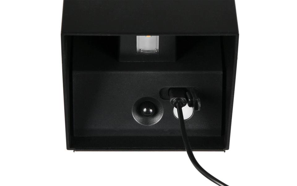 Trio Lighting Trio GENIE LED wall light | 2x 1W 150 lm 3000K | black | IP20 | 10 cm