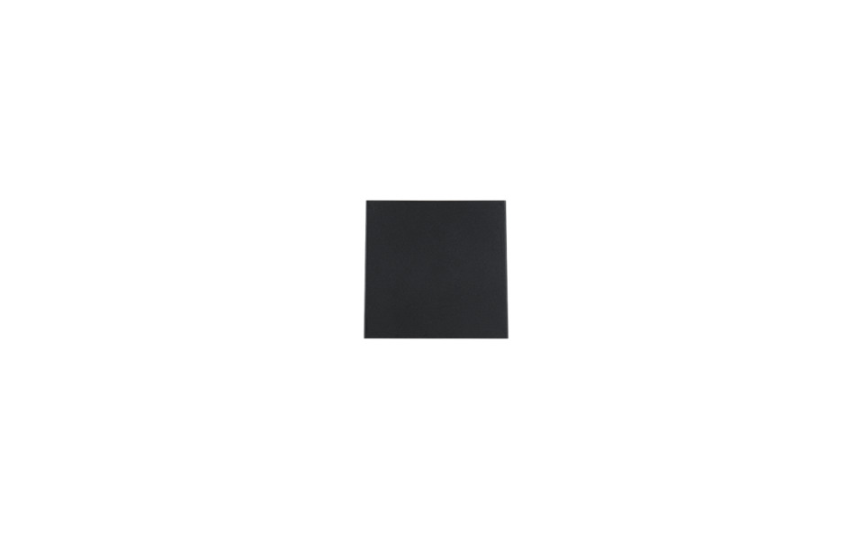 Trio Lighting Trio GENIE wandlamp | LED | mat zwart | 10 x 10 cm | IP44 | 2x 1W | 150 lm | 3000K