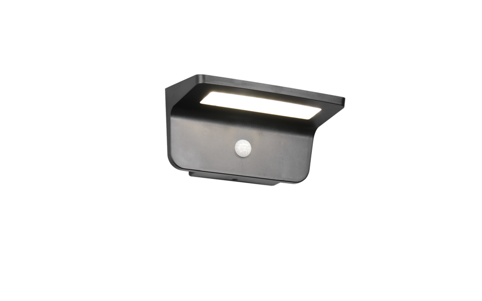 Trio Lighting Trio ATICO wandlamp | LED | mat zwart | 20 x 10 cm | IP44 | 1x 8W | 850 lm | 4000K Trio Lighting Trio ATICO wandlamp | LED | mat zwart | 20 x 10 cm | IP44 | 1x 8W | 850 lm | 4000K