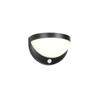 Trio COBRE wandlamp | LED | mat zwart | 16 x 10,5 cm | IP44 Trio COBRE wandlamp | LED | mat zwart | 16 x 10,5 cm | IP44