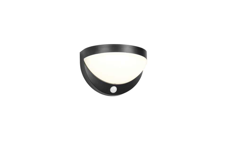 Trio Lighting Trio COBRE wandlamp | LED | mat zwart | 16 x 10,5 cm | IP44 | 1x 8W | 850 lm | 4000K Trio Lighting Trio COBRE wandlamp | LED | mat zwart | 16 x 10,5 cm | IP44 | 1x 8W | 850 lm | 4000K