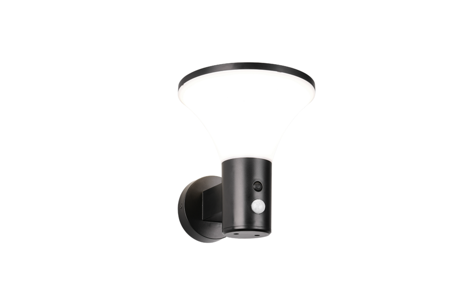 Trio Lighting Trio GORDA LED wall light | 1x 5W 500 lm 4000K | black | Ø 17 cm | 18 cm Trio Lighting Trio GORDA LED wall light | 1x 5W 500 lm 4000K | black | Ø 17 cm | 18 cm