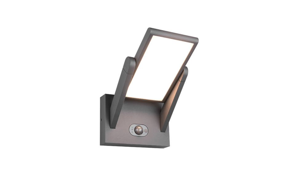 Trio Lighting Trio MALAWI wandlamp | LED | antraciet | 18 x 23,5 cm | IP65 | 1x 5W | 700 lm | 2300-4000K | niet dimbaar Trio Lighting Trio MALAWI wandlamp | LED | antraciet | 18 x 23,5 cm | IP65 | 1x 5W | 700 lm | 2300-4000K | niet dimbaar