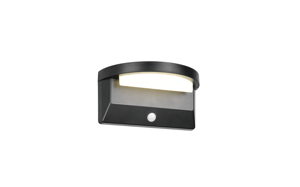 Trio Lighting Trio MORO LED wall light | 1x 10W 1000 lm 4000K | black | 10 cm