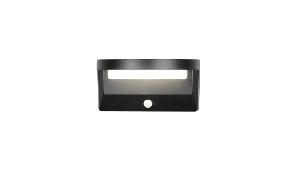 Trio Lighting Trio MORO LED wall light | 1x 10W 1000 lm 4000K | black | 10 cm