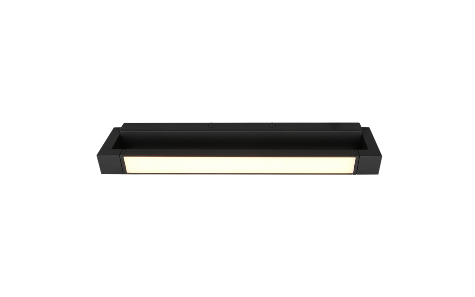 Trio Lighting Trio FABRIZIO LED wall light | 1x 9W 1000 lm 4000K | black | IP20 | 6 cm