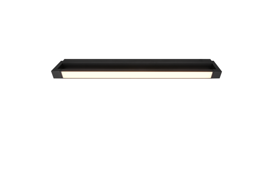 Trio Lighting Trio FABRIZIO wandlamp | LED | mat zwart | 80 x 6 cm | IP44 | 1x 15,5W | 1700 lm | 2300+3000+4000K | dimbaar